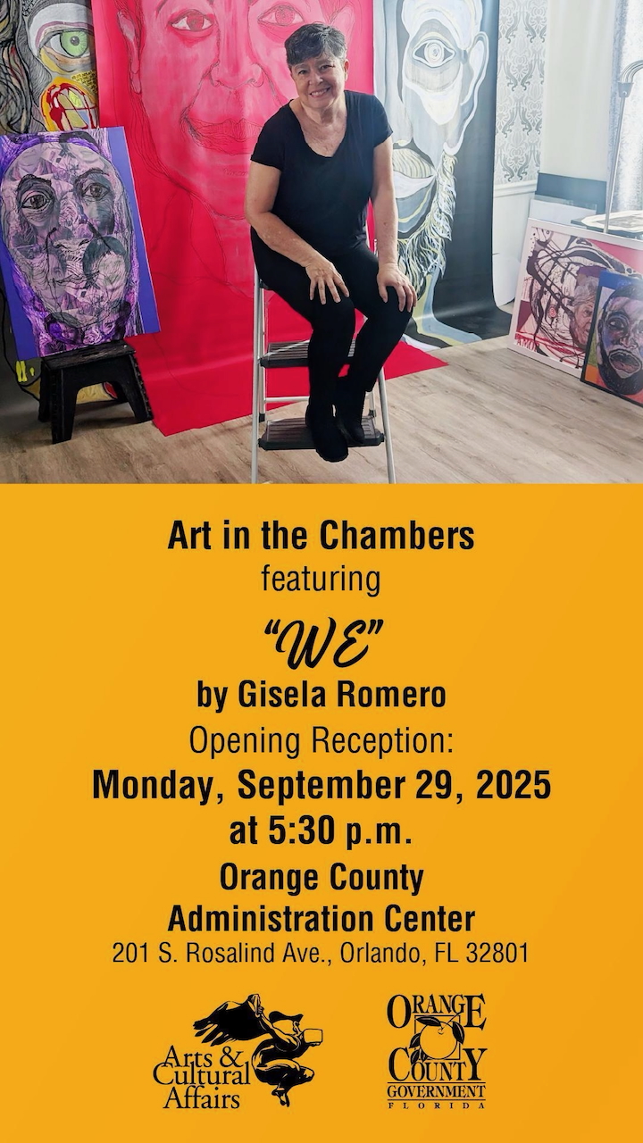 Art in the Chambers Opening Reception  “WE” by Gisela Romero